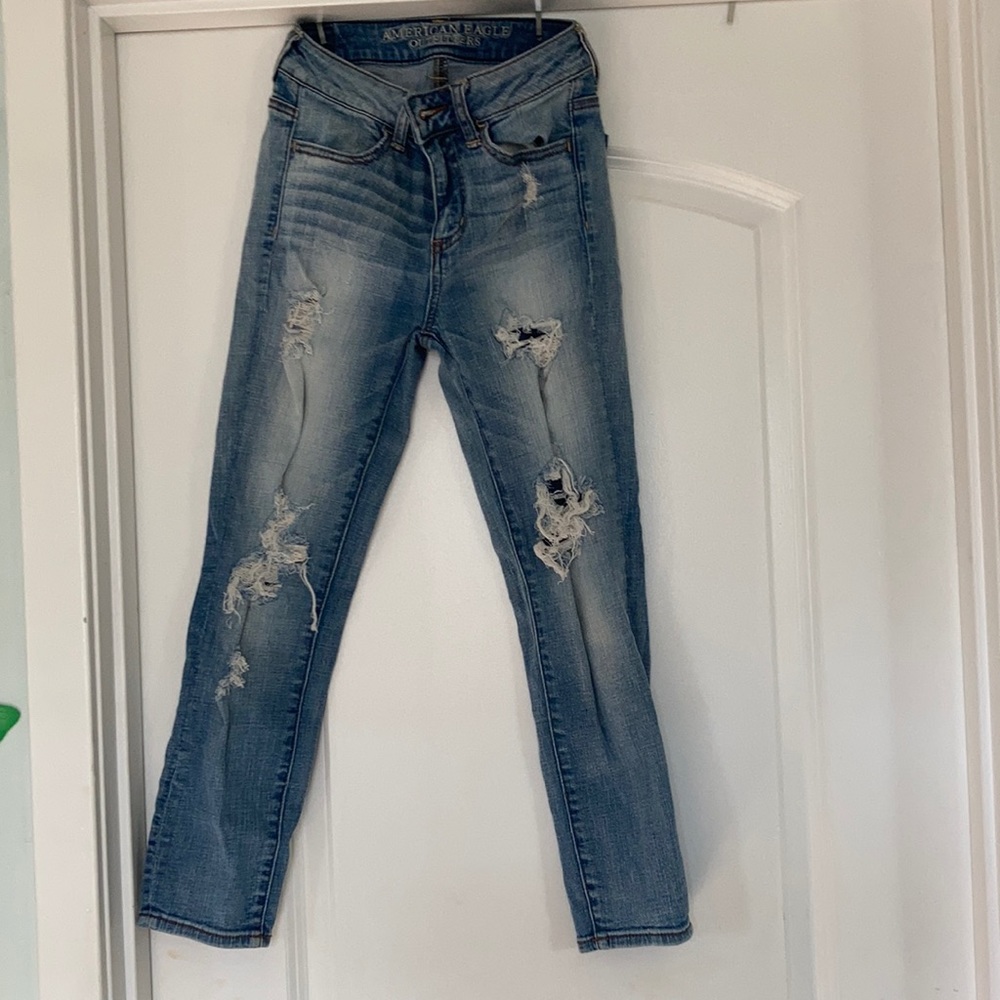 American Eagle outfitters size 0 skinny wasted low rise
